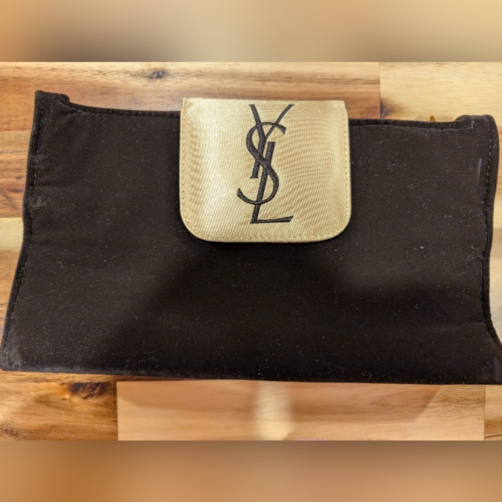 Yves Saint Laurent YSL Vintage Velvet clutch/perfume bag
